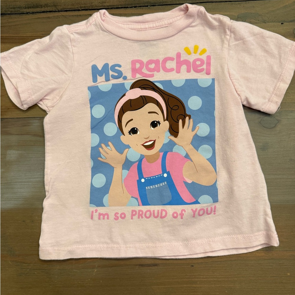 Rachel Pink Graphic Tee